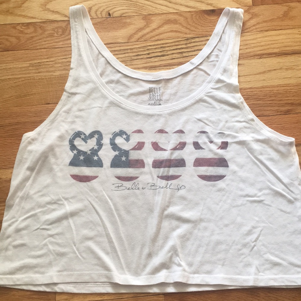 Belle and bell workout crop top!